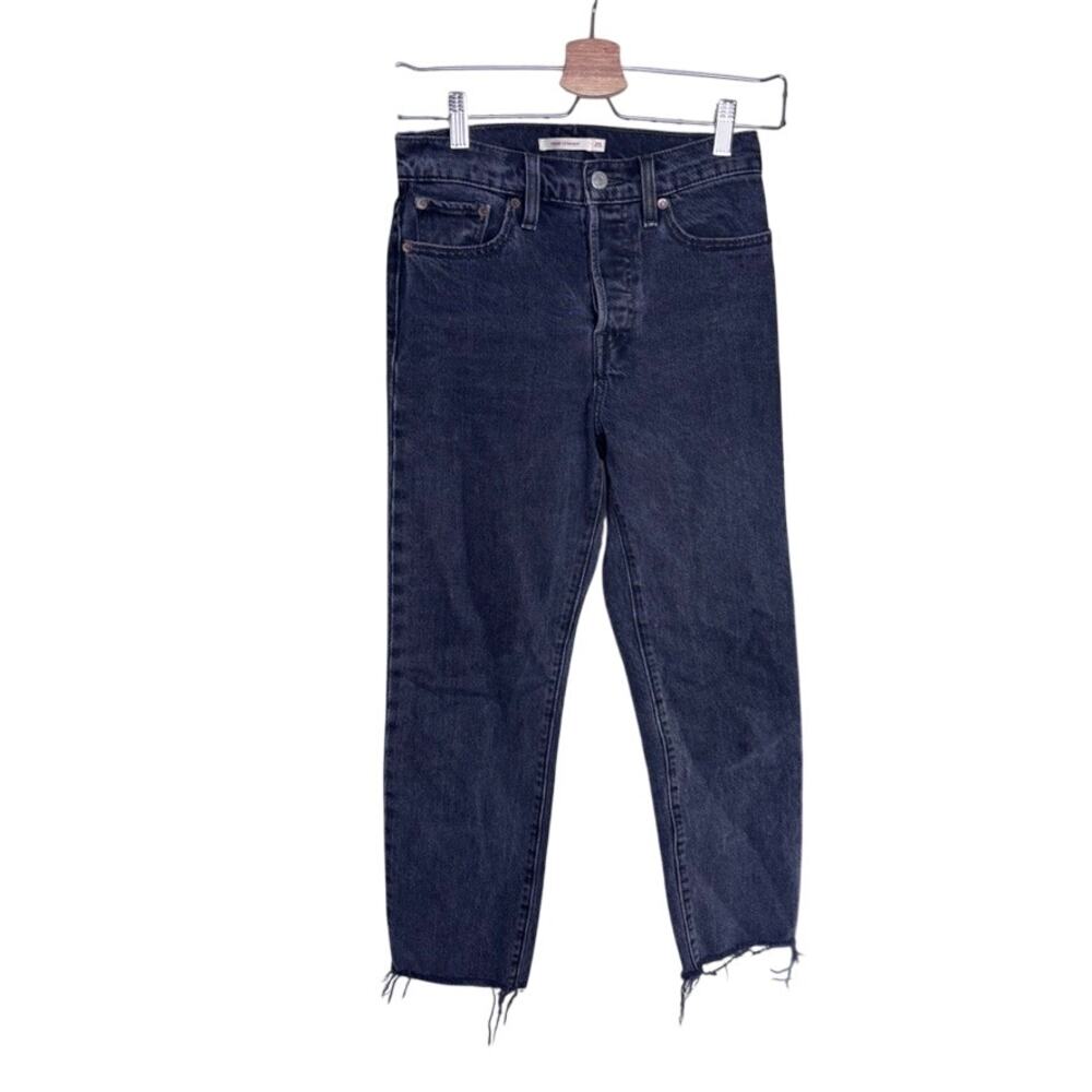 Levi's Wedgie Straight Jeans Black 25